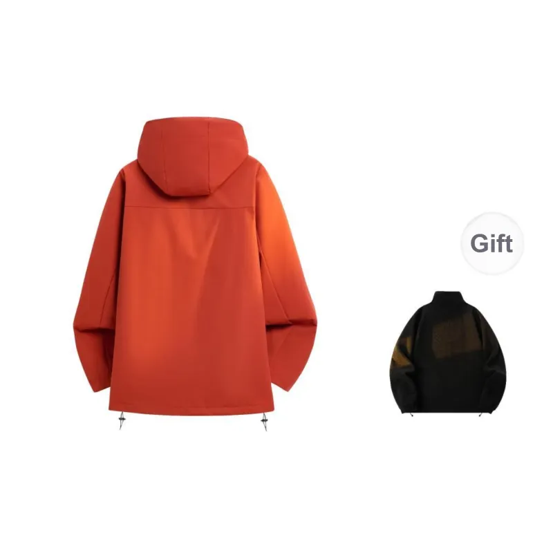 PAUL COSTELLOE Keep Warm From The Wind Windbreaker Jacket Unisex Includes Liner-24