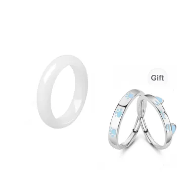 Jinghua Record Bodhi Root Adjustable Ring Unisex