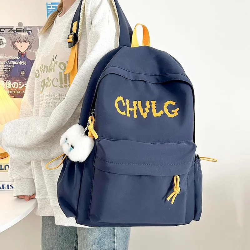 LEXI Polyester Backpack Regular Unisex Multicolor-2