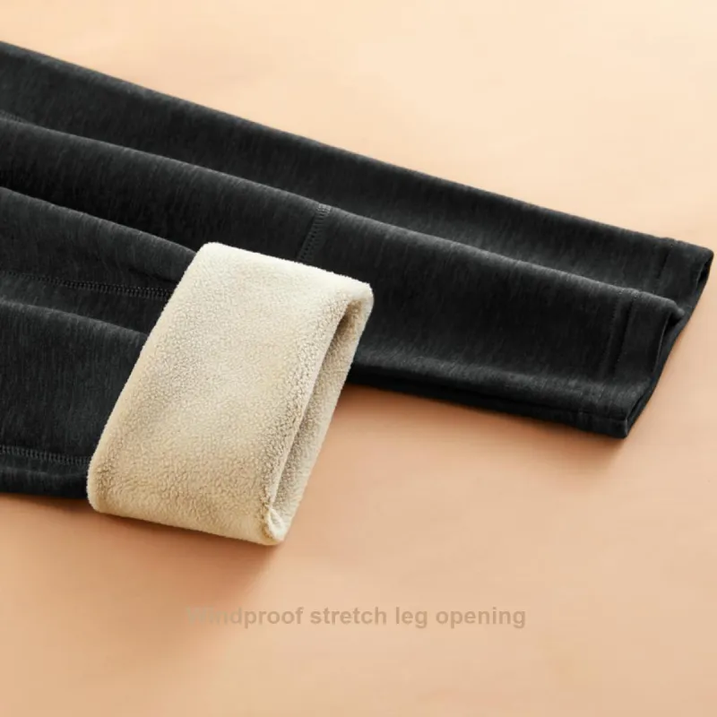 H YXIANG Men Thermal Pants-16