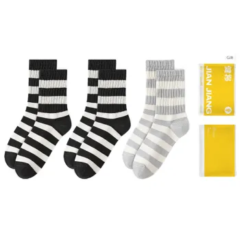 Master Mid Calf Socks Women's Shopping Bag Combo Set