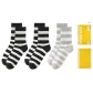[3 Pack]2 Black+Light Gray
