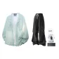 Blue+Black Pants (Includes 1 White T-Shirt)