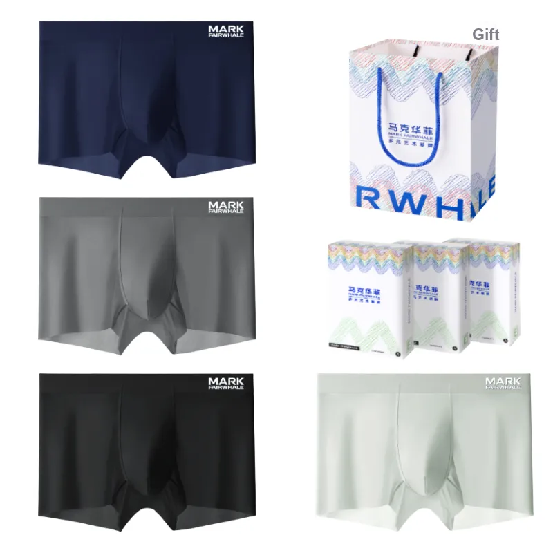 FAIRWHALE Underpants Men's Shopping Bag 4 Pack-0
