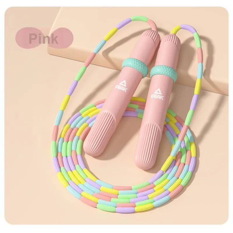 PEAK Casual Entertainment Non Countable Jump Ropes Kids PP Controller PVC Rope 2.8m-4