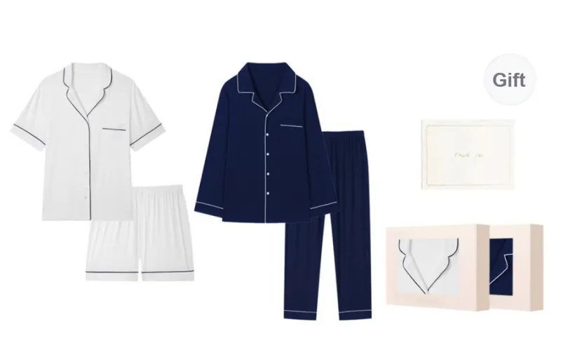 FREELASS Pajama Gift Box Summer Unisex 2 Sets-7