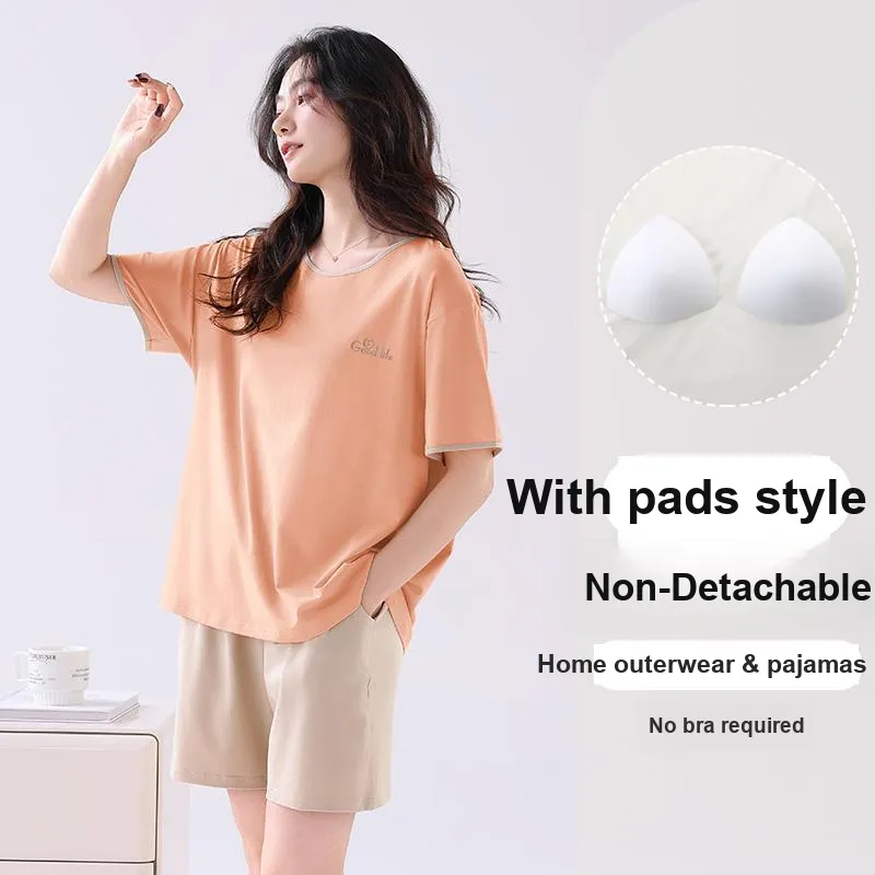 OUSHIBO Pajama Set Women's Image Color-3