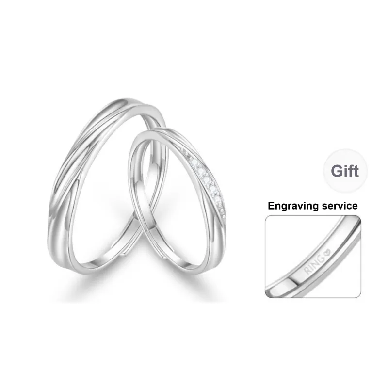 CARLHEIM S999 Fine Silver Rings Unisex-0