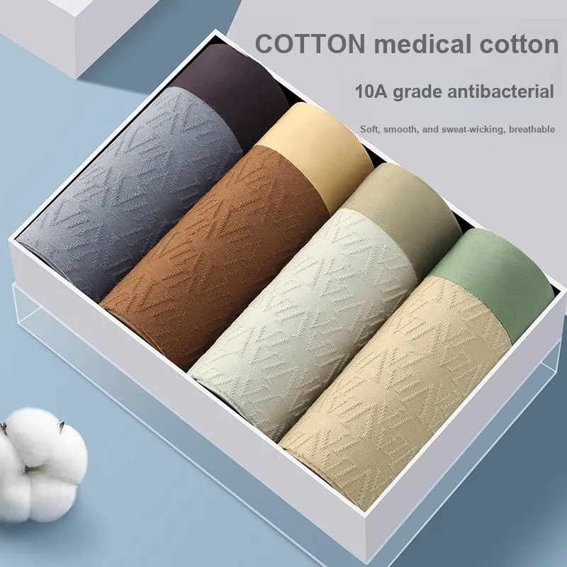 Cotton Gene Underpants Men's 4 Pack-17
