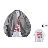 Gray (Comes with White T-Shirt)