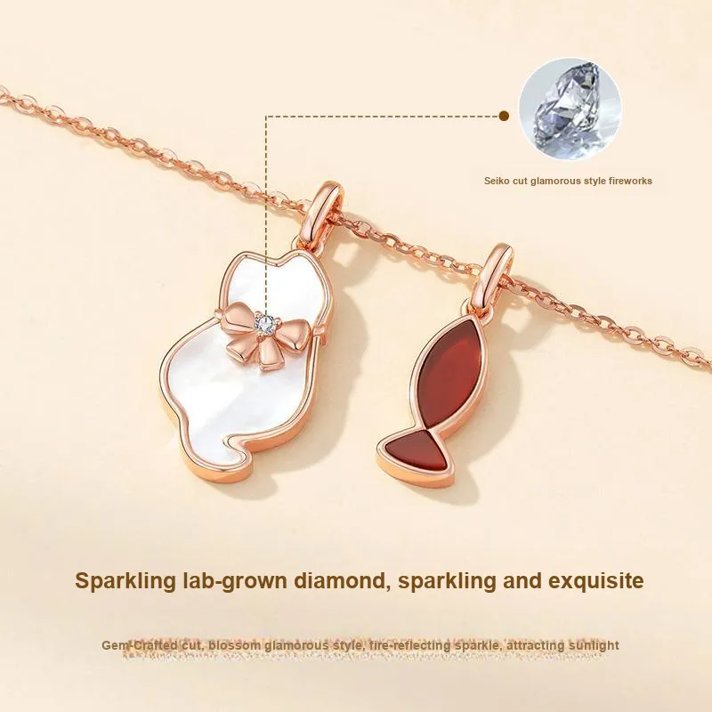 Schloney S925 Silver Necklaces Women's-4