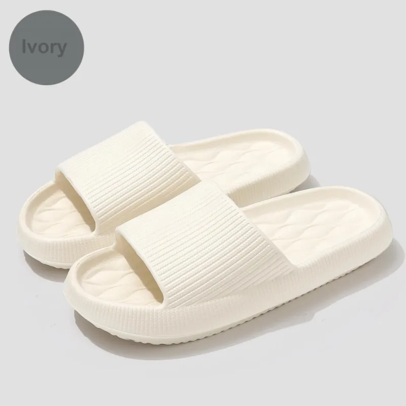 NAIHUO Platform Slippers Summer Outerwear EVA Slip Resistant Odor Free, Indoor Home Super Soft Slippers-9