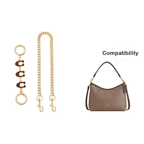 Luxury Care Artisan Workshop Металлический сплав Сумка Ремень Женский Коричневый