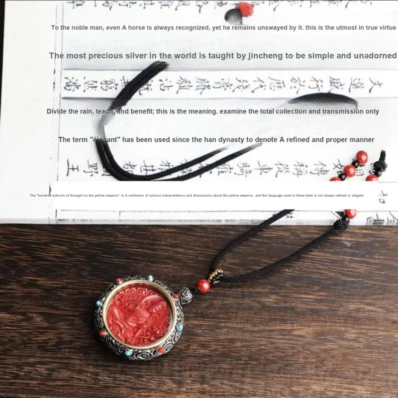 RIXIANGWAN Pendant #Good Luck Unisex-9