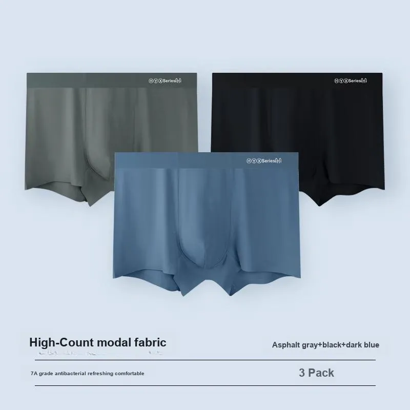 H YXIANG Underpants Men's Combo Set-49