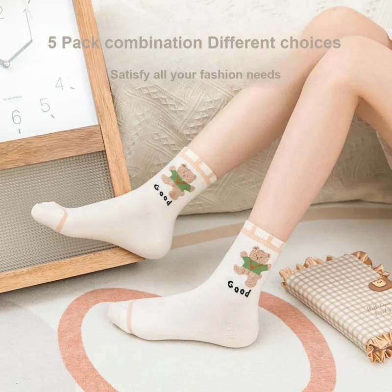 Caramella Women's Mid Calf Socks-51