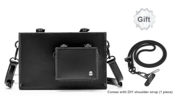 GUDI Microfiber Synthetic Leather Unisex Model Regular Unisex Black