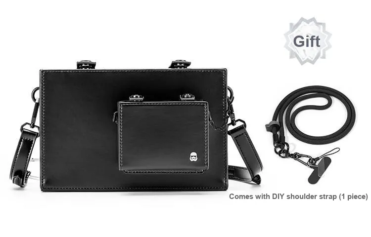 GUDI Microfiber Synthetic Leather Unisex Model Regular Unisex Black-0