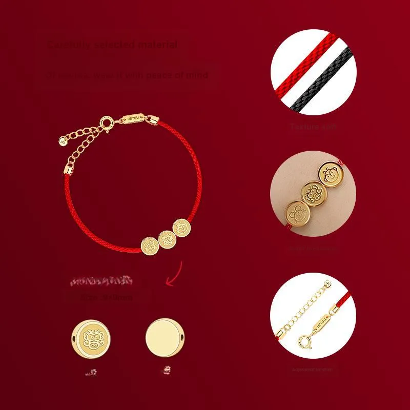 HUIYU Red String Bracelets Unisex-10