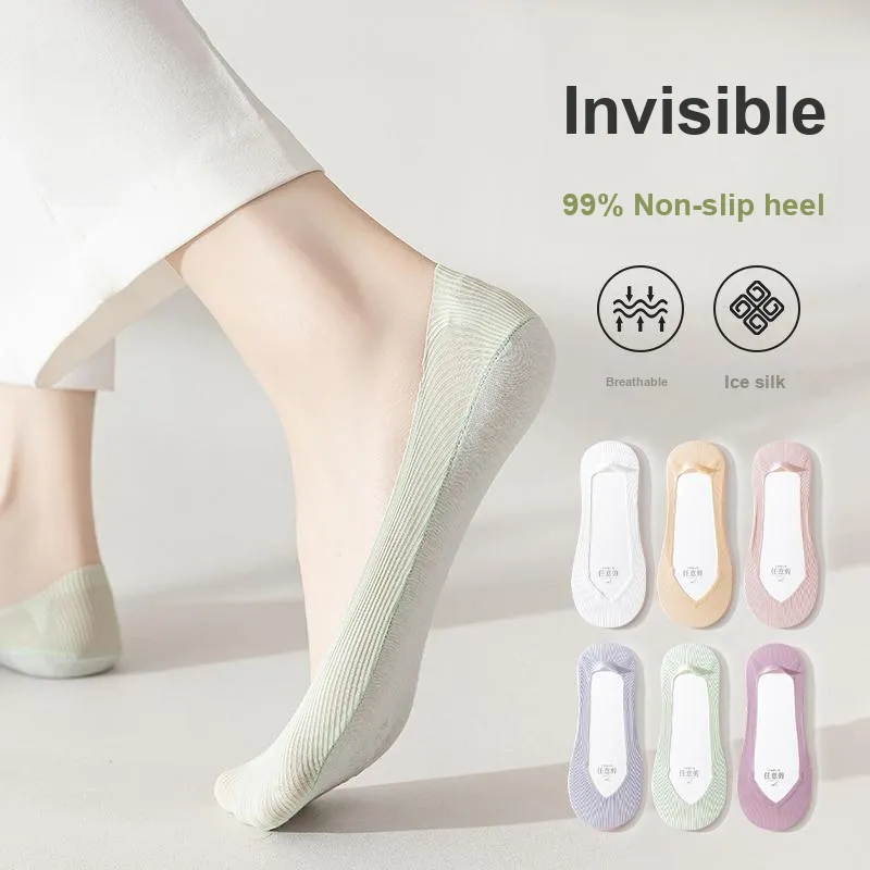 Lan Miao No Show Socks Women's 4 Pack-5