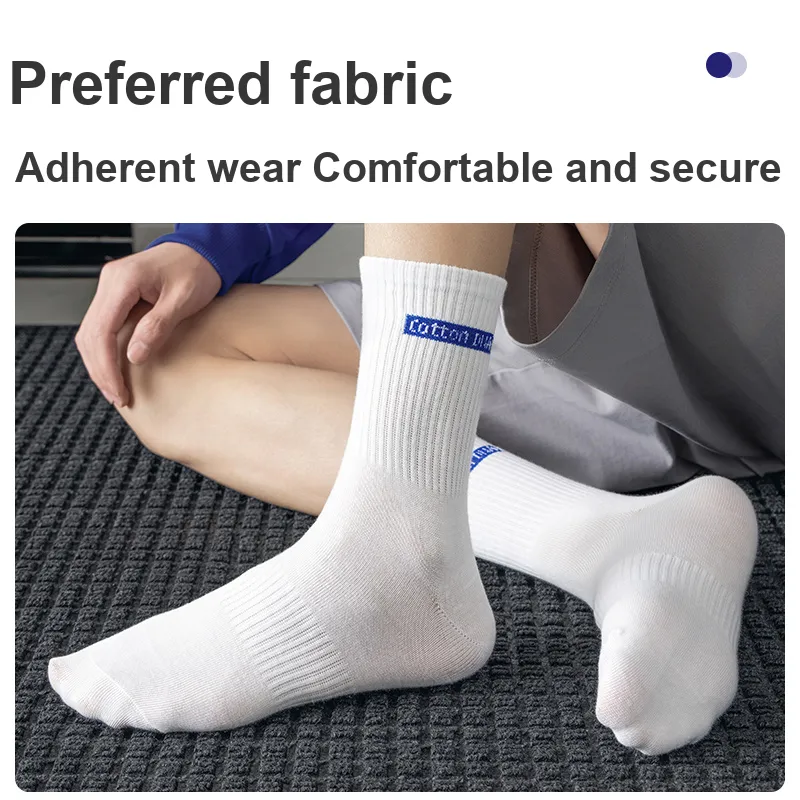 Cotton Gene Mid Calf Socks Men's Combo Set-3