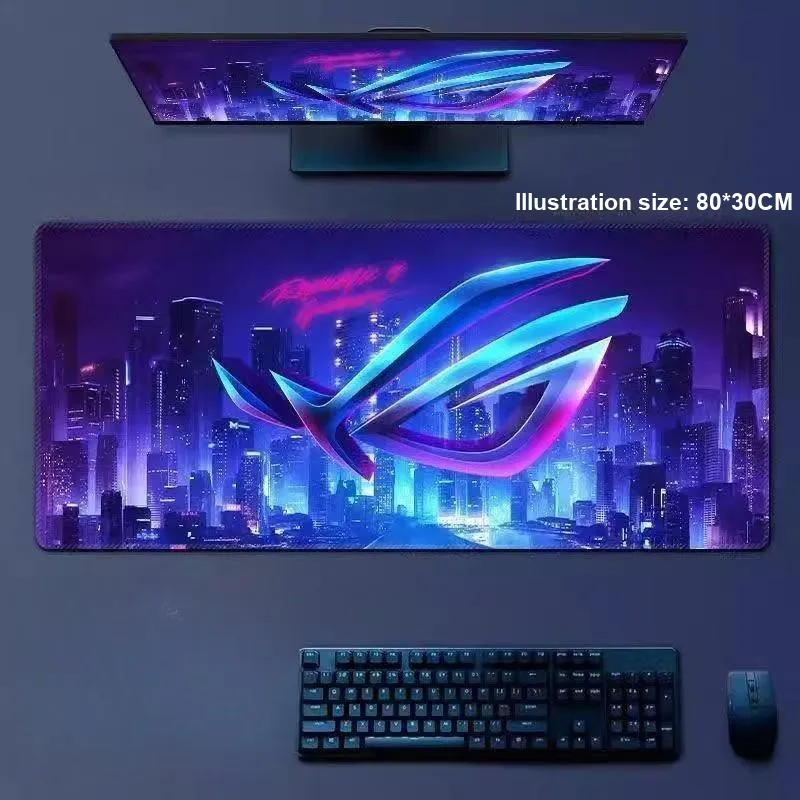 Rindu Ins Cartoon Trendy And Cool Esports Computer Table Mats For Office Desks The Eye Of The Homeless Mouse Pads-1