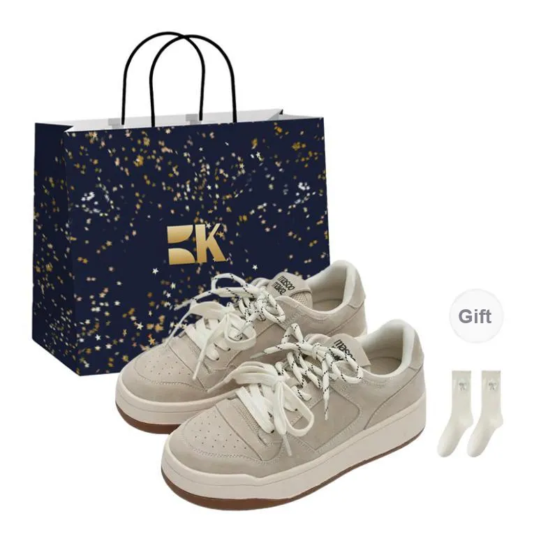 Boldi Kuki Anti Slip Wear Resistant Low Top Skateboard Shoes Women's Shopping Bag-0