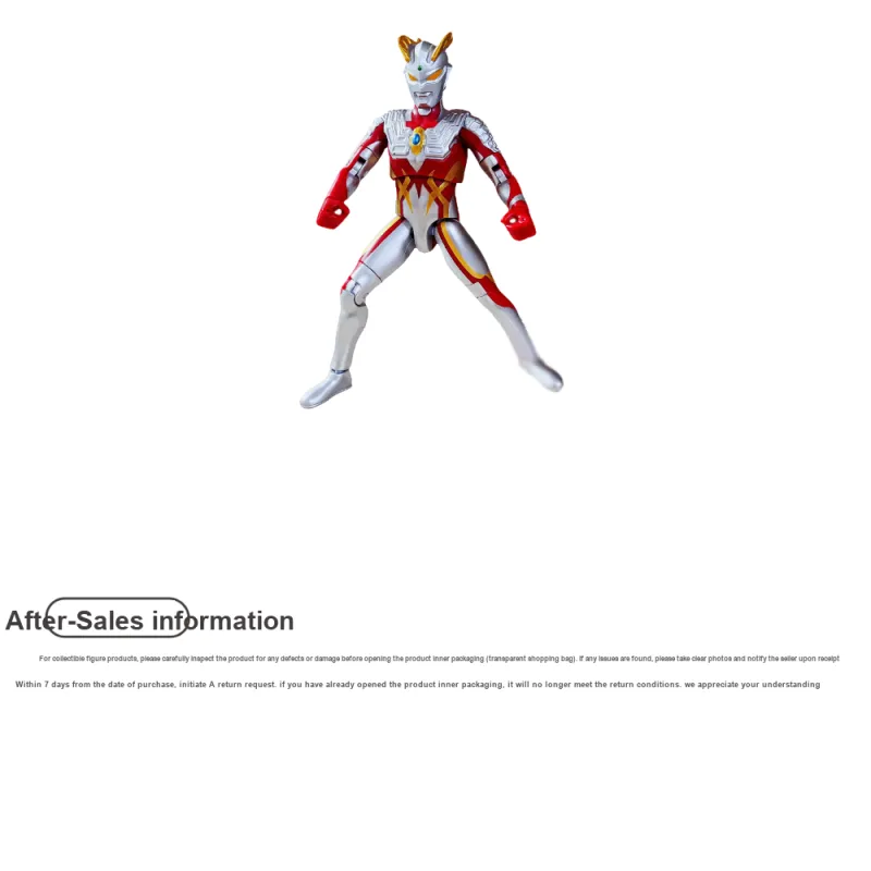 BANDAI With Speaker Ultra Posable Collection Hero Toy Ultraman Zero Strong Sunspot Type Action Figures-3