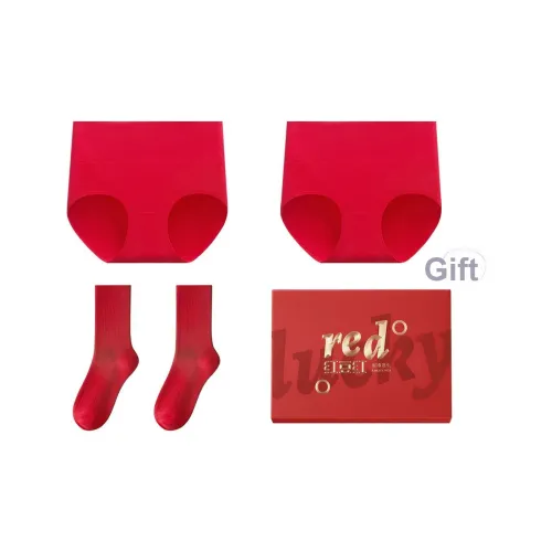 Red Bean Нижнее белье Подарочная коробка Женское 2 упаковки