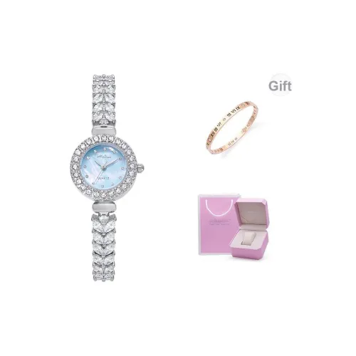 Melissa Кварцевый механизм Часы Женские Жемчужная раковина Циферблат