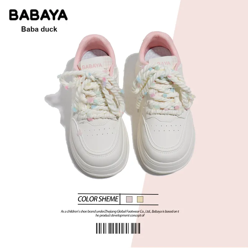 Babaya Anti Slip And Wear Resistant Height Increasing Skateboard Shoes Women's-9