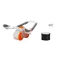 Premium Gray[Efficient Smart Abdominal Roller+Urban Techwear Fat Burning Belt]