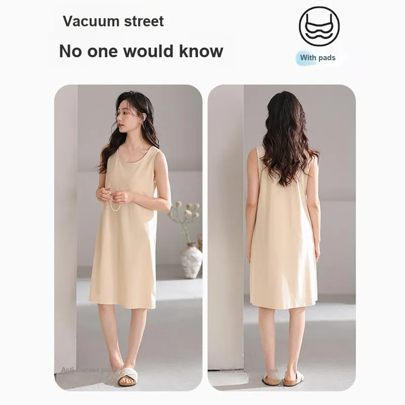 Top Melon Nightgown Set Women's-4