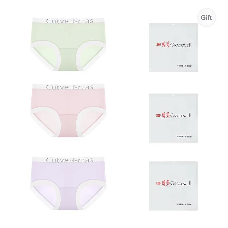 GRACEWELL Underpants Women's Shopping Bag 3 Pack-13