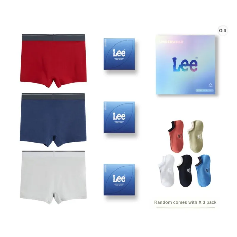 Lee Underpants Men's Combo Set Gift Box Set-1