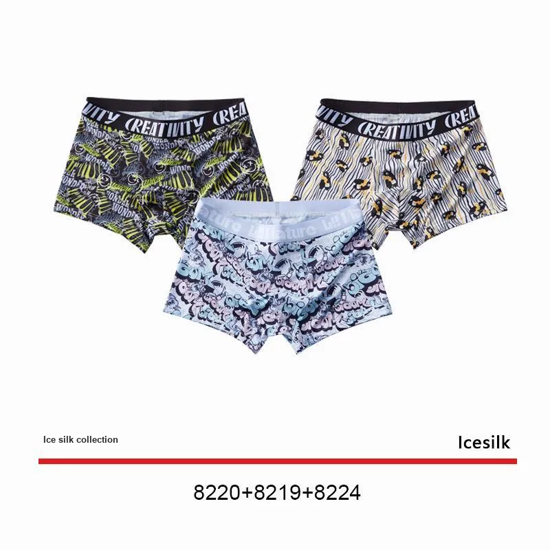 Qiao Ni Tong Underpants Men's 3 Pack-1