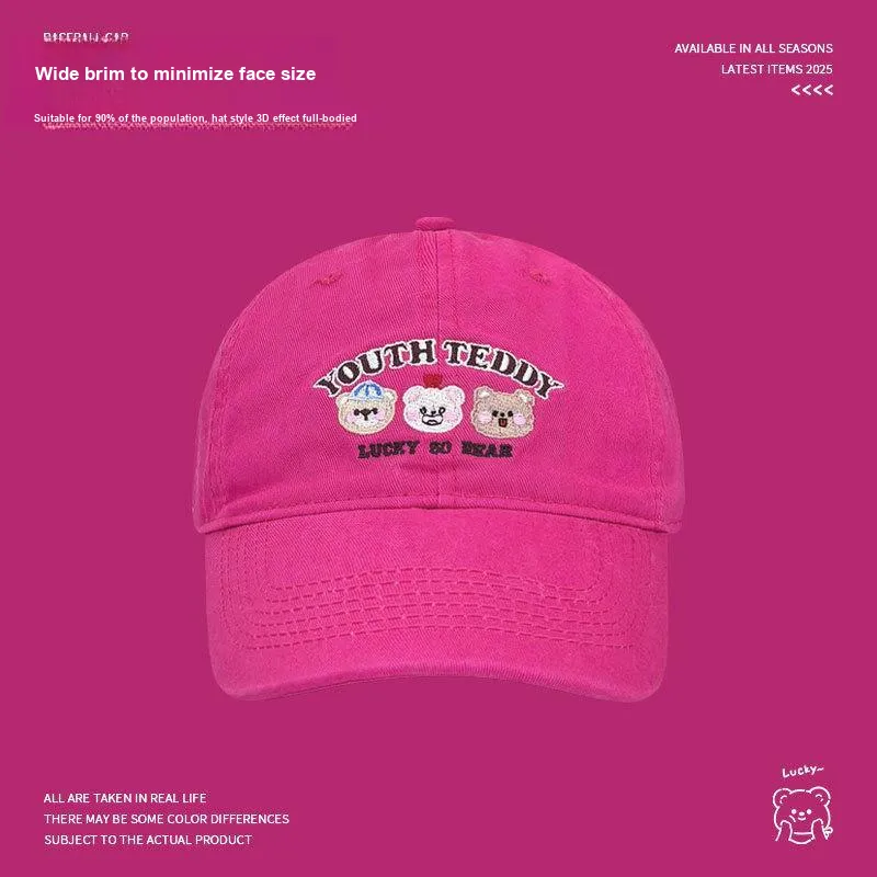 Yi Bu Kang Cotton Baseball Caps Women's-13
