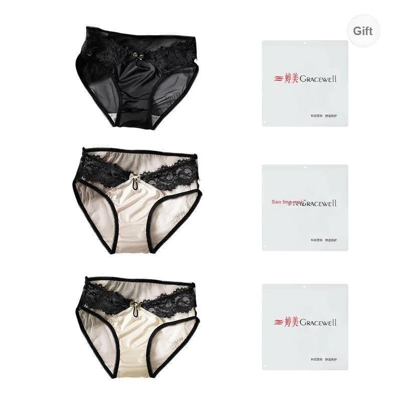 GRACEWELL Underpants Women's Shopping Bag 3 Pack-6