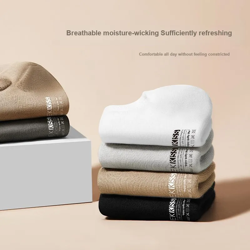 Cheekkiss No Show Socks Men's Box 4 Pack-11