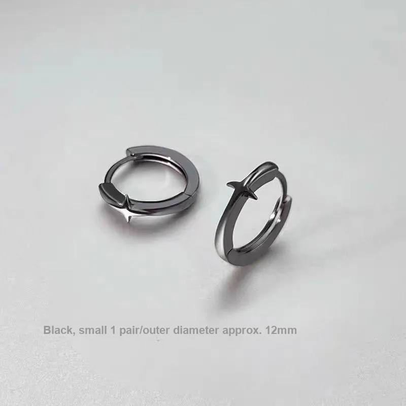 GUDUD S925 Silver Earrings Women's-2