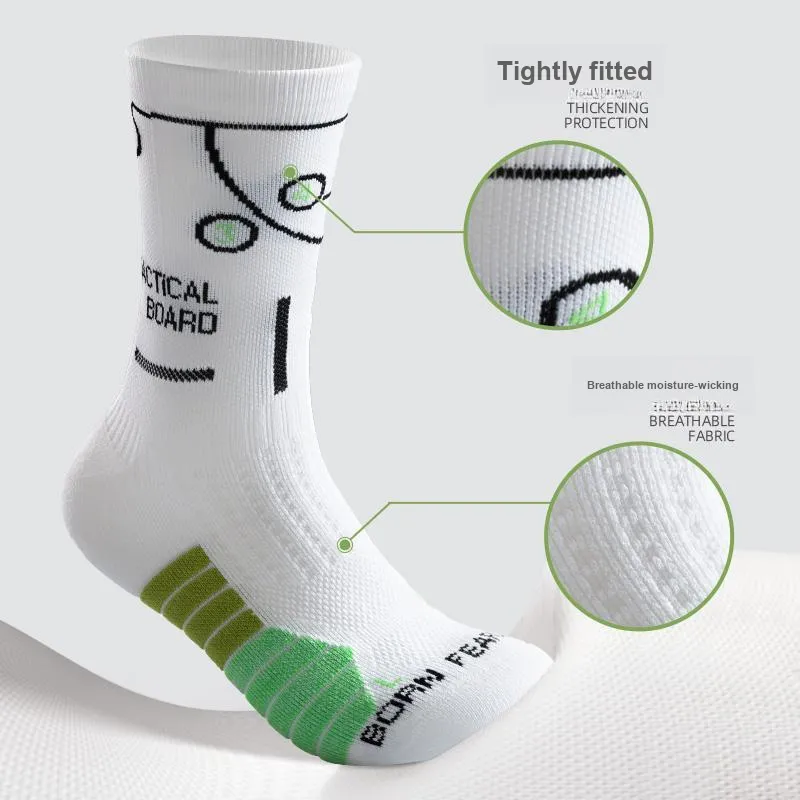 B&C.Room Basketball Socks Men's 3 Pack-5