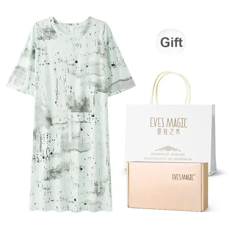 XIA.WA.ZHI.XIU Nightgown Women's Gift Box Set-30
