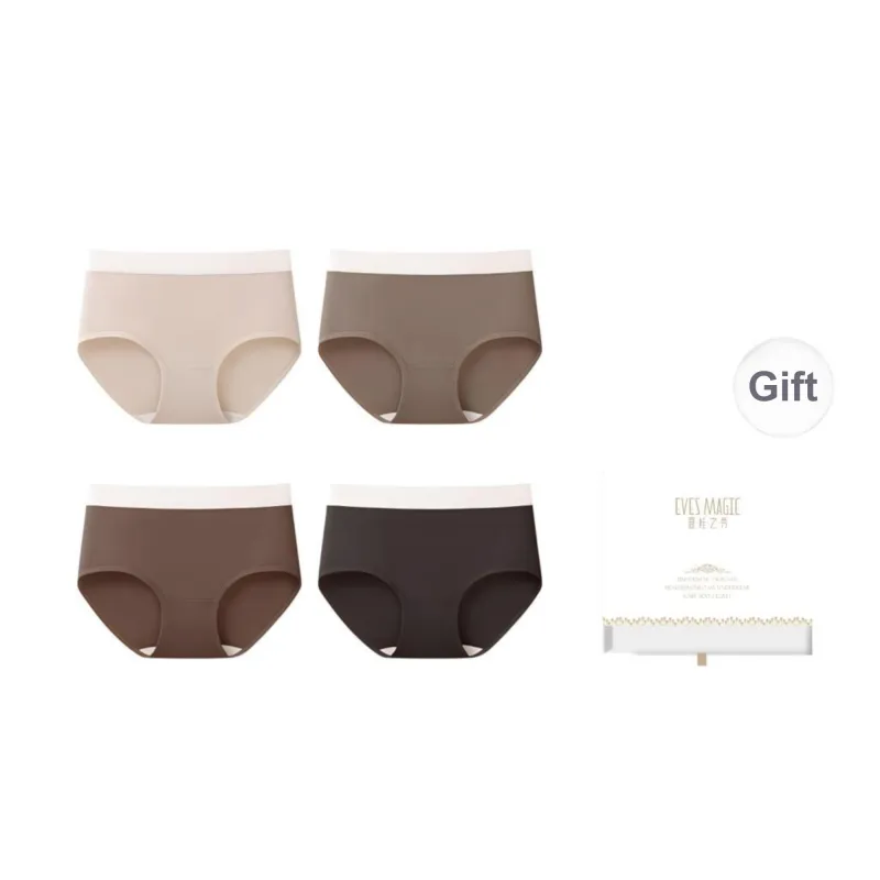 XIA.WA.ZHI.XIU Underpants Women's Box 4 Pack-4