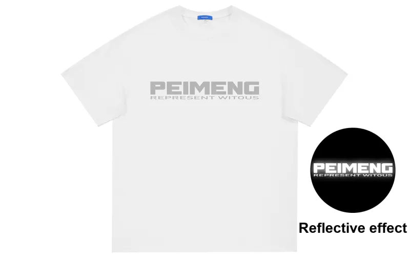 PEIMENG Short Sleeved T Shirts Unisex Comes With Necklace-1