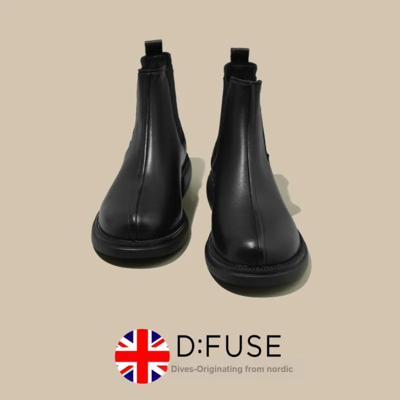 D:FUSE SCANDINAVIA Short Chelsea Boots 3.5cm Women's-2