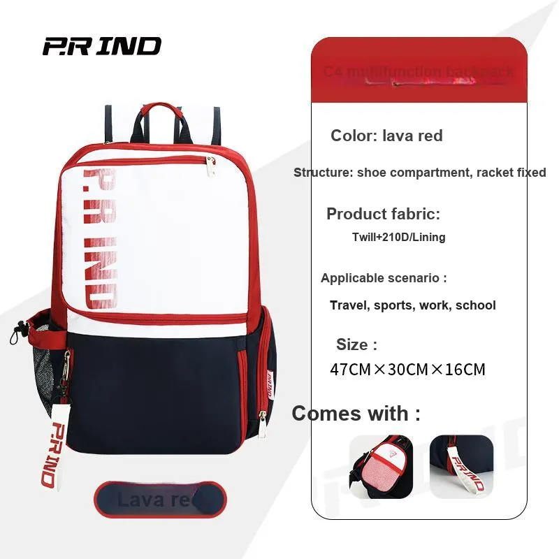 P.R IND Badminton Racket Bags-6