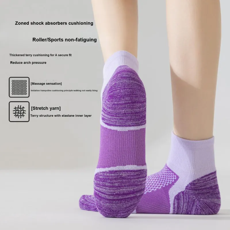 H YXIANG Ankle Socks Women's 5 Pack-1