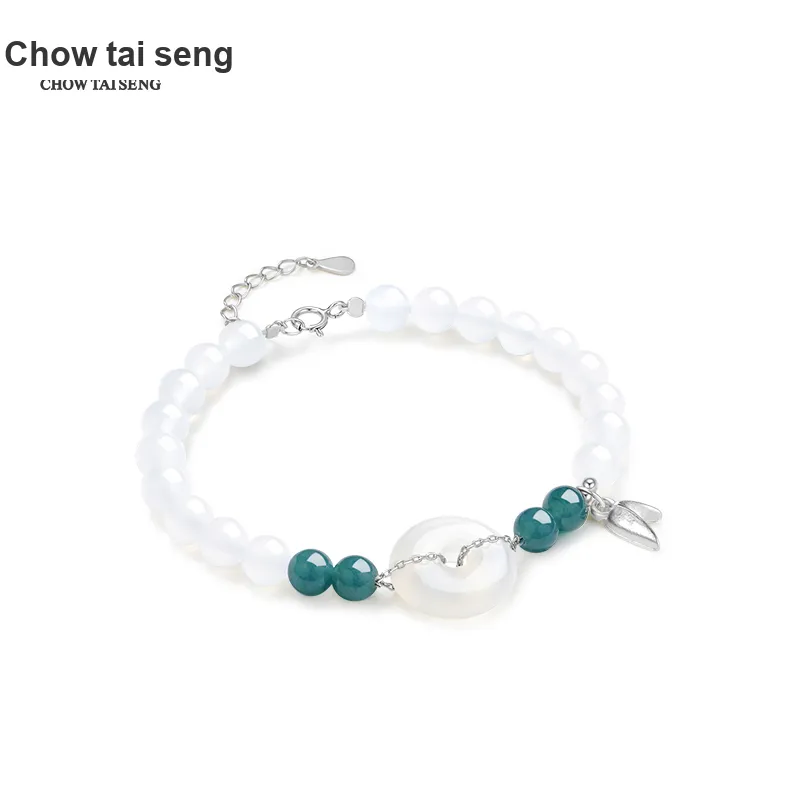 CHOW TAI SENG Chalcedony Bracelets Women's-4