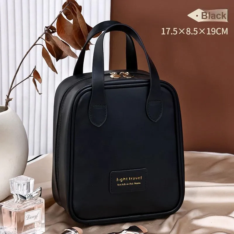 Love Of Wormwood Portable Minimalist Style Premium Feel Makeup Bags-7