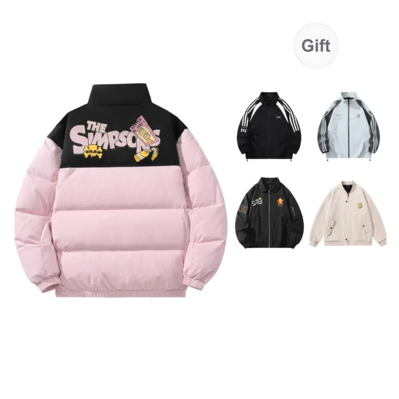 The Simpsons Down Jacket Unisex-39